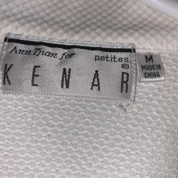 Vintage kenar zipper up  jacket petite m - Picture 5 of 7